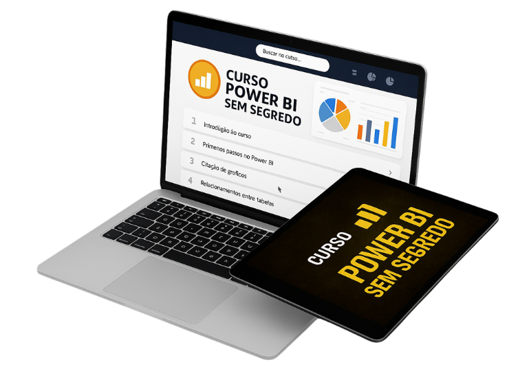 MOackup Power Bi Curso Power Bi Sem Segredo - Mod1 PNG